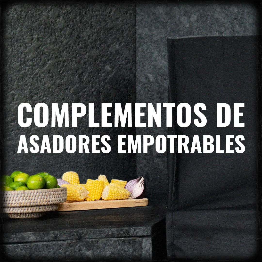 Complementos de asadores empotrables