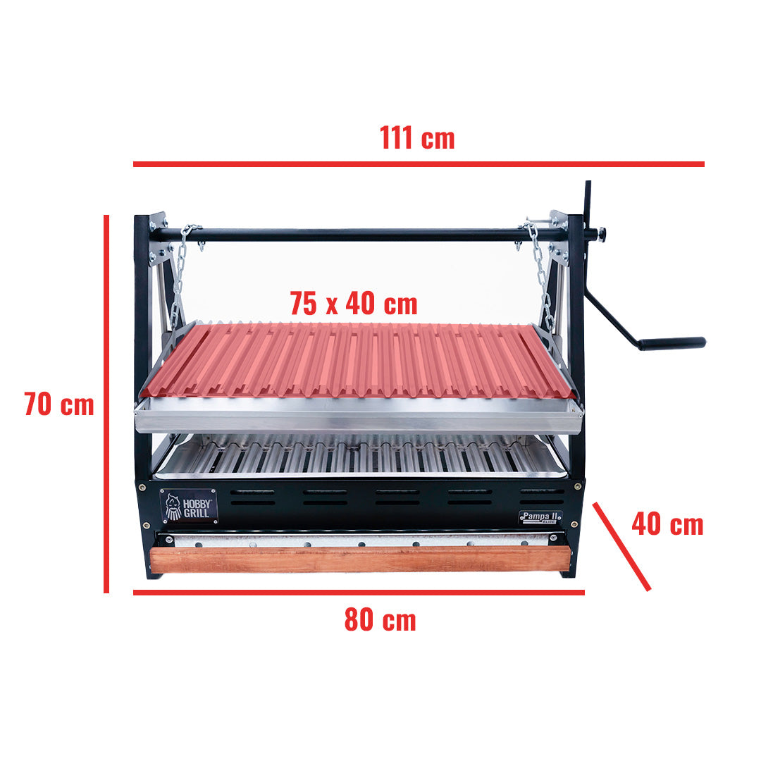 Asador Empotrable Pampa | Hobby Grill