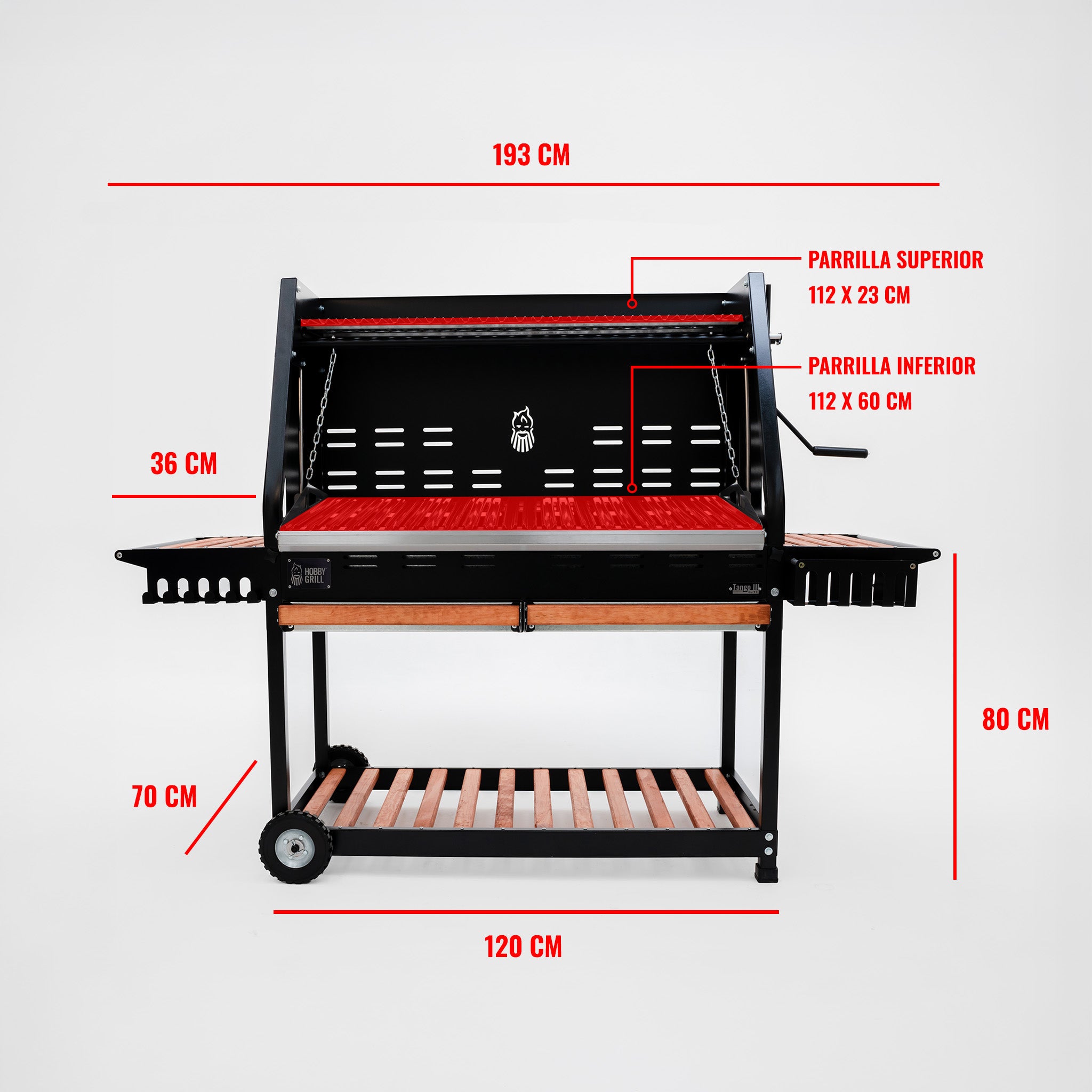 Asador Tango de Carro | Hobby Grill