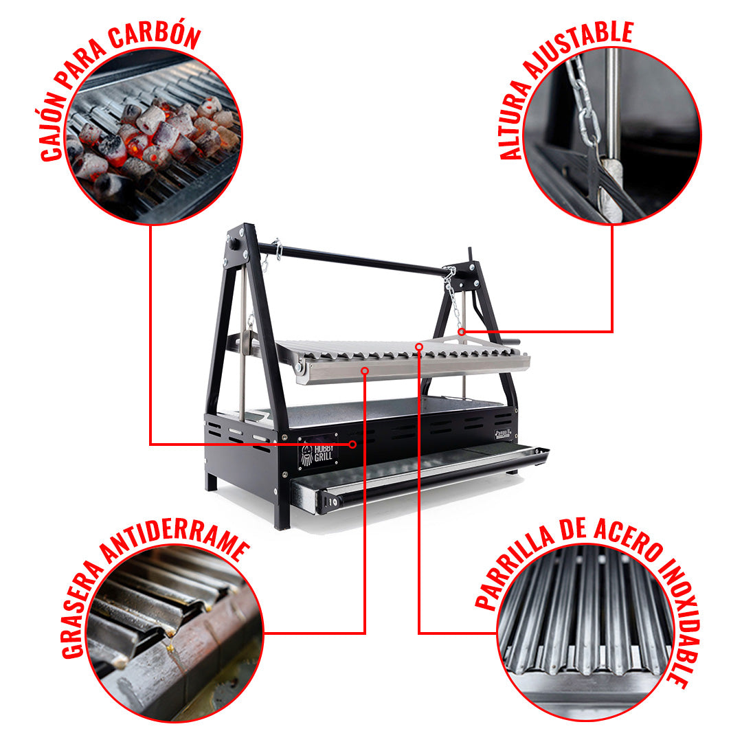 Asador Empotrable Pampa | Hobby Grill