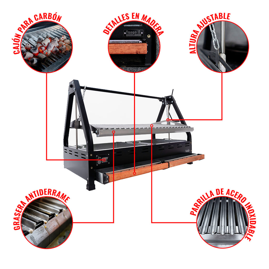 Asador Empotrable Pampa | Hobby Grill