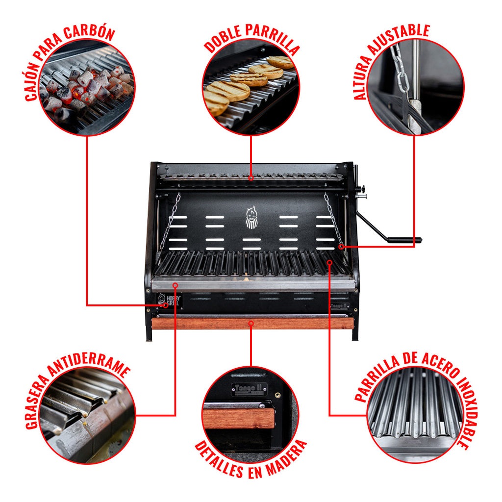 Asador Empotrable Tango | Hobby Grill